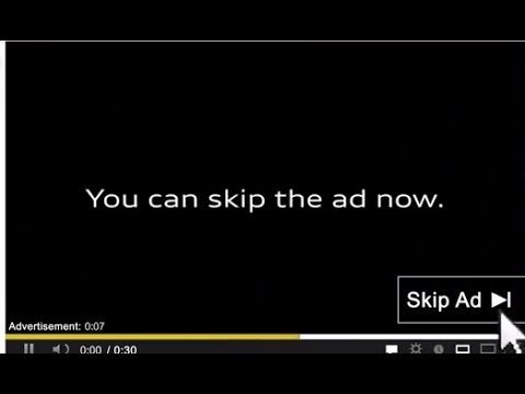 youtube skip ads
