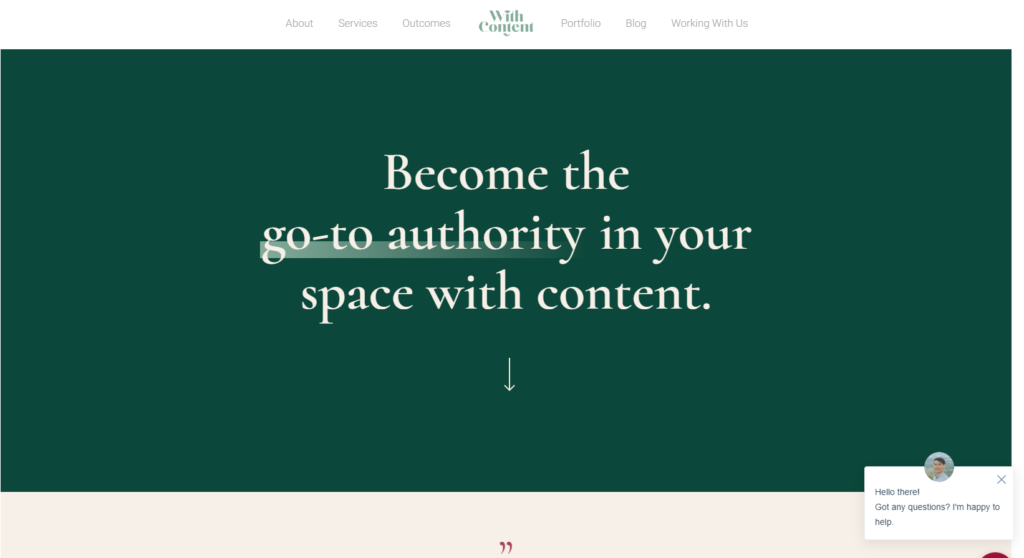 withcontent website
